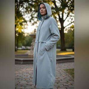 Worthington Light Sage Trench Coat